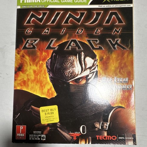 Prima games ninja gaiden - prima, black