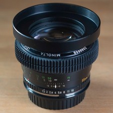Obiettivo Minolta 58 mm f1.2