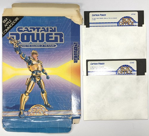 Captain power commodore - captain, (1987)