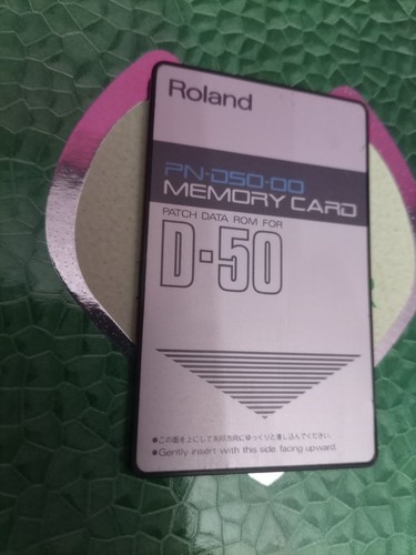 Roland d50 memory card - memory,