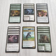 Mazzo carte Magic Bianco Verde AVVENTURE nelle Fiabe mtg