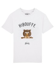 T-Shirt Bambini Maniche Corte HIBOUFFE Colore Bianco