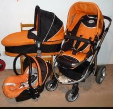 Trio Brevi Ovo Auto Arancione/Nero