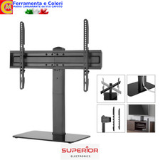 Supporto TV da Tavolo Con Base