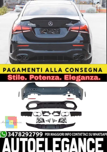 Paraurti posteriore look - 💫paraurti,