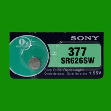 Sony 377 SR626SW Watch Battery