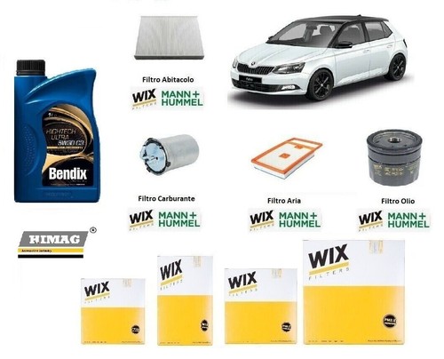 Kit tagliando per skoda - tagliando,