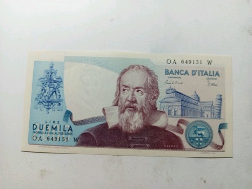 2000 lire galileo - lire,