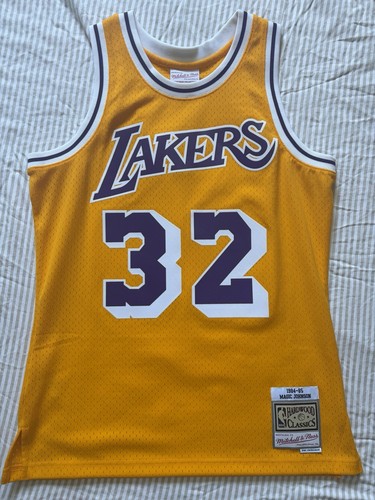 Maglia gialla mitchell ness - gialla,