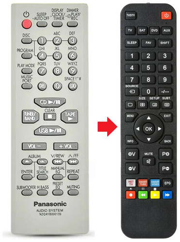 Telecomando adatto per