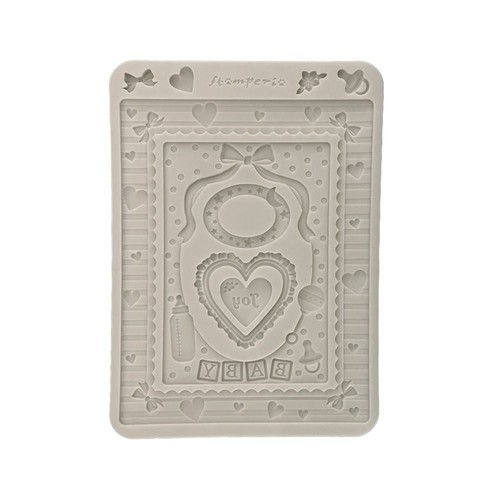 Stampo silicone baby - in,
