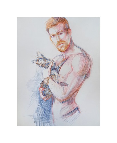 Uomo gatto - e,