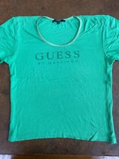 GUESS++T SHIRT+++TG (L) 5 +++VERDE +++LIMITED++ORIGINALE 100%+RV
