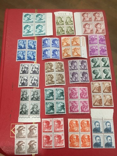 1961 stamps michelangiolesca - 1961,