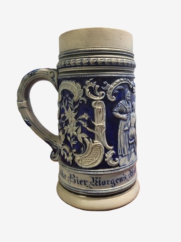 Antico bicchiere birra - j.w.,