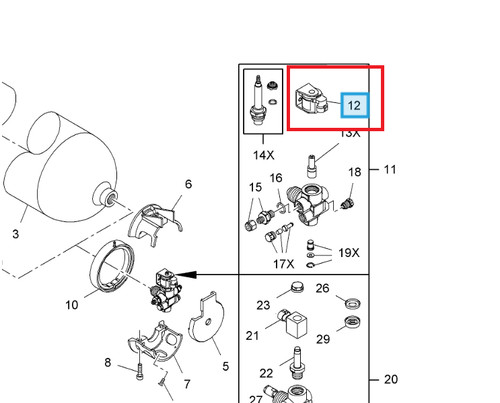 Elettrovalvola solenoide gpl - elettrovalvola,