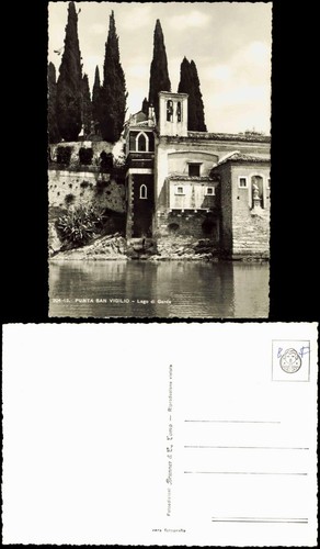 Cartolina garda punta - garda,