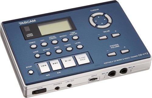 Tascam vt2 cdvt2 - tascam, cd-vt2