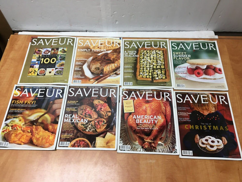2006 saveur magazine lot 8 - lot, of