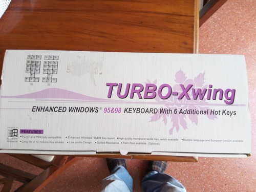 Tastiera ps2 turbo xwing - tastiera, -turbo-xwing