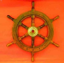 Maritim Timone Legno Barca Wanddeko Volante Casa Sugli Alberi Casetta Palafitta