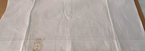 Asciugamano lino ricamo mano - a,