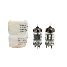 12AT7WC 6201 GE 5 STELLE NOS