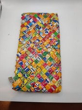 Pochette avvolgente in tessuto