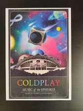 Poster "Coldplay" - Concerto a San José (California) - Marzo 2022