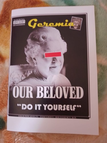 Geremia fanzine art postcard - fanzine,