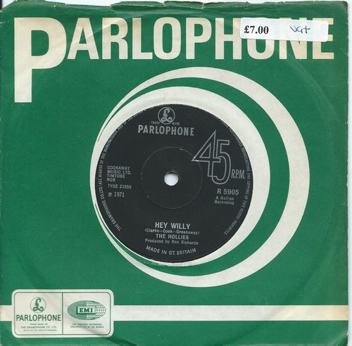 Hollies hey willy - hollies, willy/row