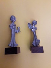 Chierichetti in peltro antico