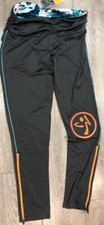 pantaloni palestra grigi zumba
