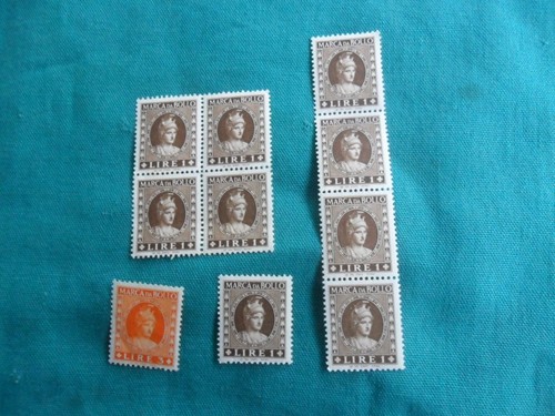 Marche bollo lotto di 10 - da,