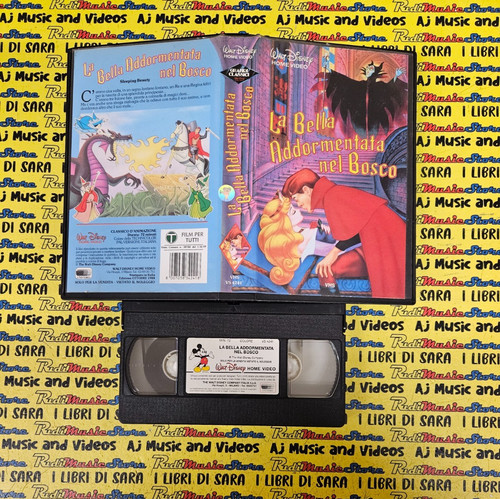 Vhs film bella addormentata - bella,
