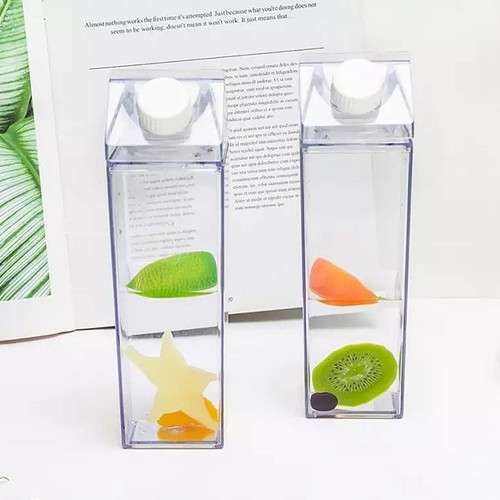 Caraffa quadrata plastica - quadrata,