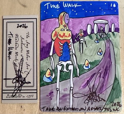 Mtg artist time - mtg, walk