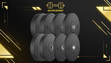 130 dischi bumper gommati - 130,