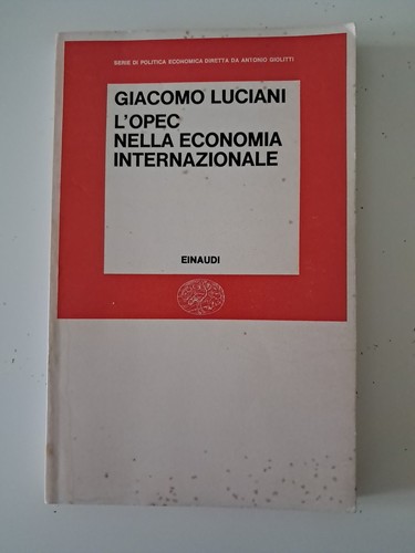 Opec nell economia - l'opec, nell'economia