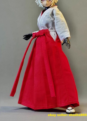 Costume vestito bianco rosso - vestito,