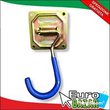 2 GANCIO SOFFITTO SUPPORTO PIEGHEVOLE PORTABICI  PORTA BICI BIKE BICICLETTA