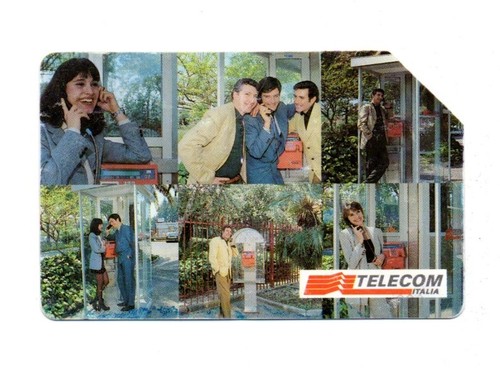 Scheda telefonica telecom - scheda,