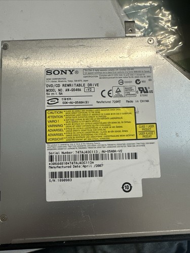 Masterizzatore dvd per - rw,