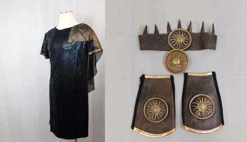 Costume halloween guerriero - halloween,