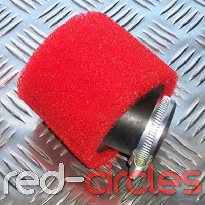 Filtro aria angolato rosso - filtro,