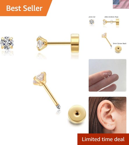 Eleganti orecchini perno - eleganti,