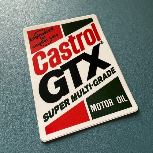 Adesivo castrol gtx super - adesivo,