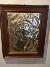 ?  UMBERTO MASTROIANNI ( 1910-1998 Wikipedia ) opera unica su carta dorata