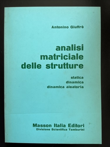 Giuffrè analisi matriciale - giuffrÈ,