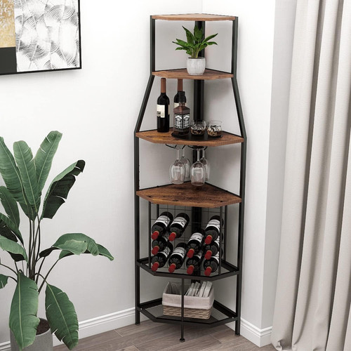 Scaffale angolare per vino - angolare,